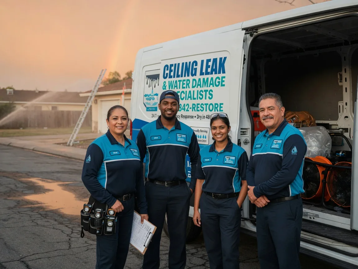 Ceiling Leak Cleanup company in Maryland Line, MD