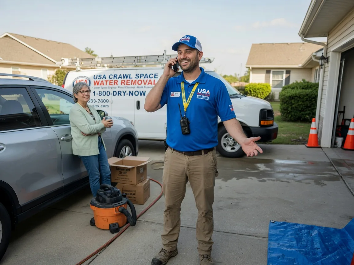 Crawl Space Water Removal Maryland Line, MD FAQs
